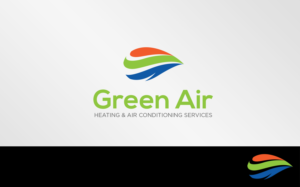 Logo Design by Grafactory for Green Air, Heating and Air Conditioning  | Design: #19215684