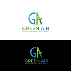Logo Design by **INCREDIBLEDESIGNERS** for Green Air, Heating and Air Conditioning  | Design: #19285360