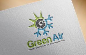 Logo Design by amstudio7865 for Green Air, Heating and Air Conditioning  | Design: #19227826
