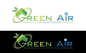 Logo Design by GODDREAMCREATION for Green Air, Heating and Air Conditioning  | Design: #19267300