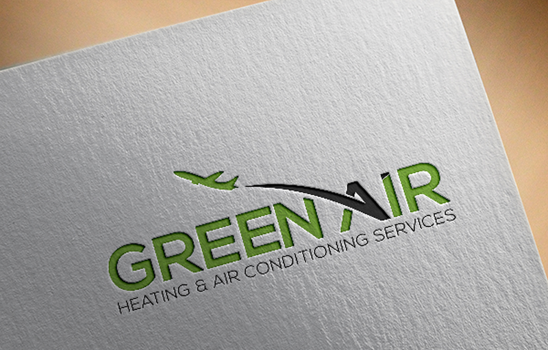 Logo Design by Top1 for Green Air, Heating and Air Conditioning  | Design #19234702