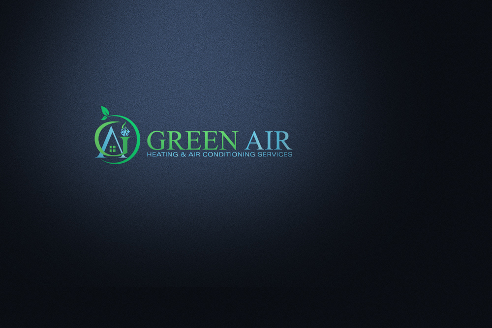 Logo Design by Habibur 3 for Green Air, Heating and Air Conditioning  | Design #19314787