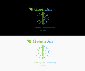 Logo Design by Alvaro 5 for Green Air, Heating and Air Conditioning  | Design: #19222379
