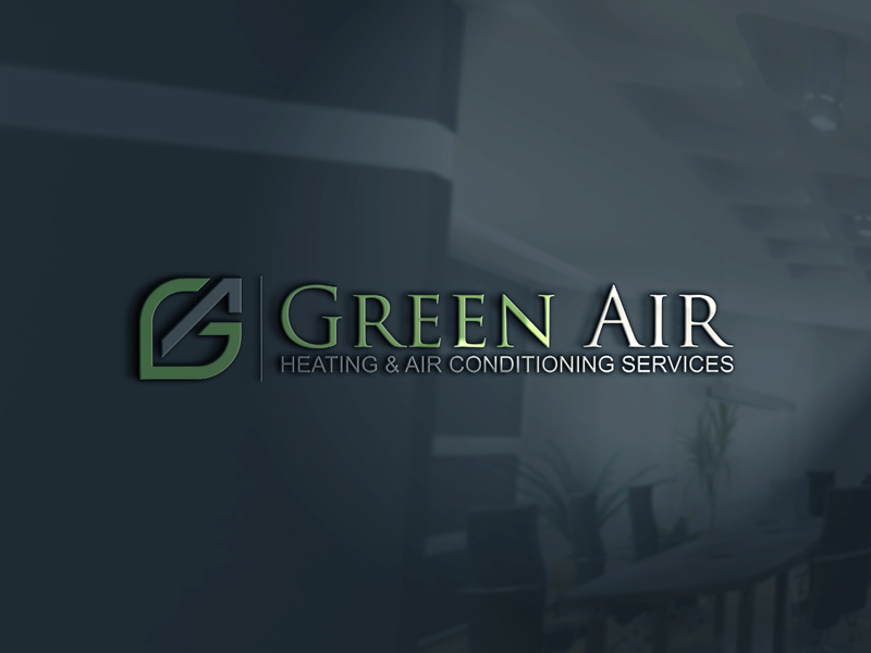 Logo Design by tea tea for Green Air, Heating and Air Conditioning  | Design #19218591