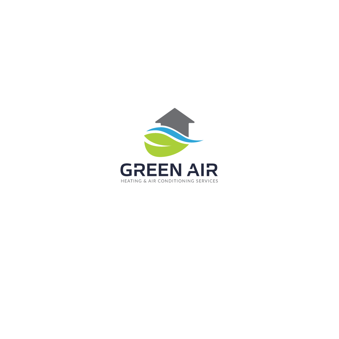 Logo Design by Sheky for Green Air, Heating and Air Conditioning  | Design #19261775