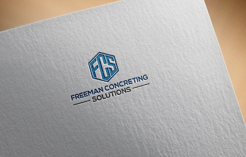 Logo Design by EaagleDesign for Freeman concreting solutions | Design #19229537