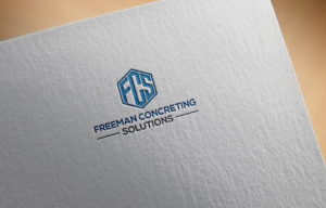 Logo Design by EaagleDesign for Freeman concreting solutions | Design #19229537