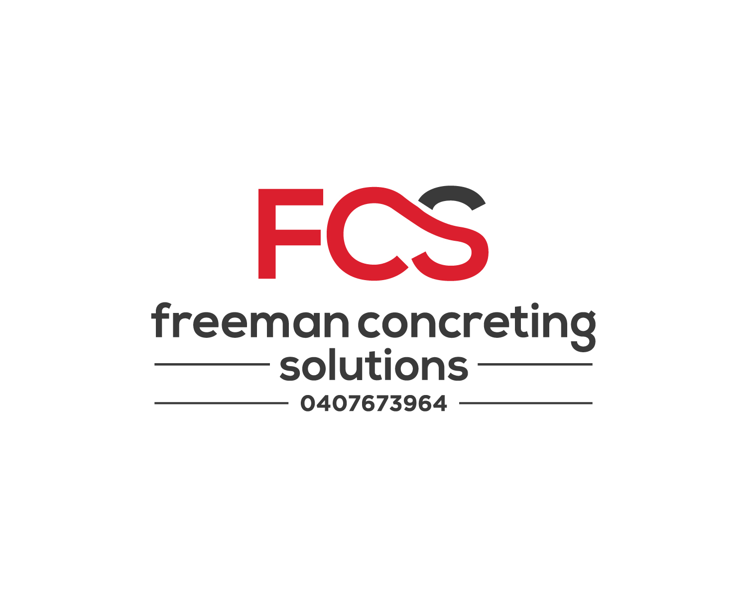 Logo Design by Atec for Freeman concreting solutions | Design #19227550