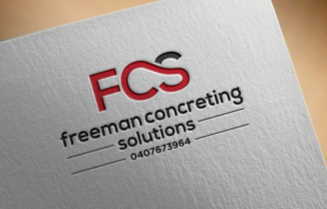 Logo Design by Atec for Freeman concreting solutions | Design: #19227555