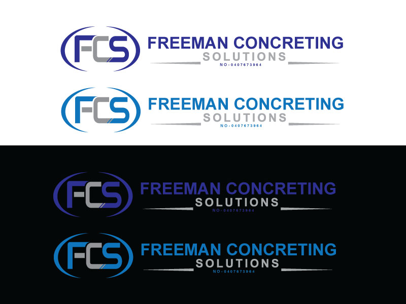 Logo Design by snawaz10051991 for Freeman concreting solutions | Design #19232245