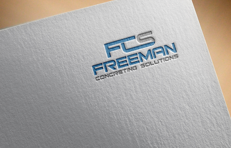 Logo Design by skyDesignbox for Freeman concreting solutions | Design #19235225