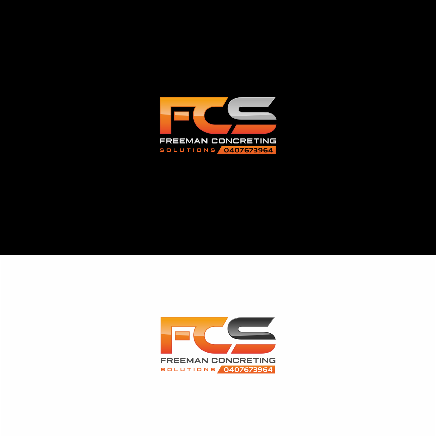 Logo-Design von Gree™ für Freeman concreting solutions | Design #19219026