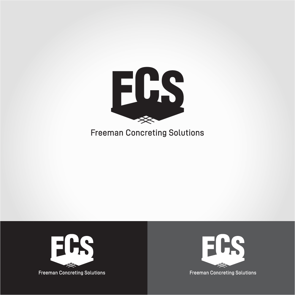 Logo Design by J E R R Y for Freeman concreting solutions | Design #19236161