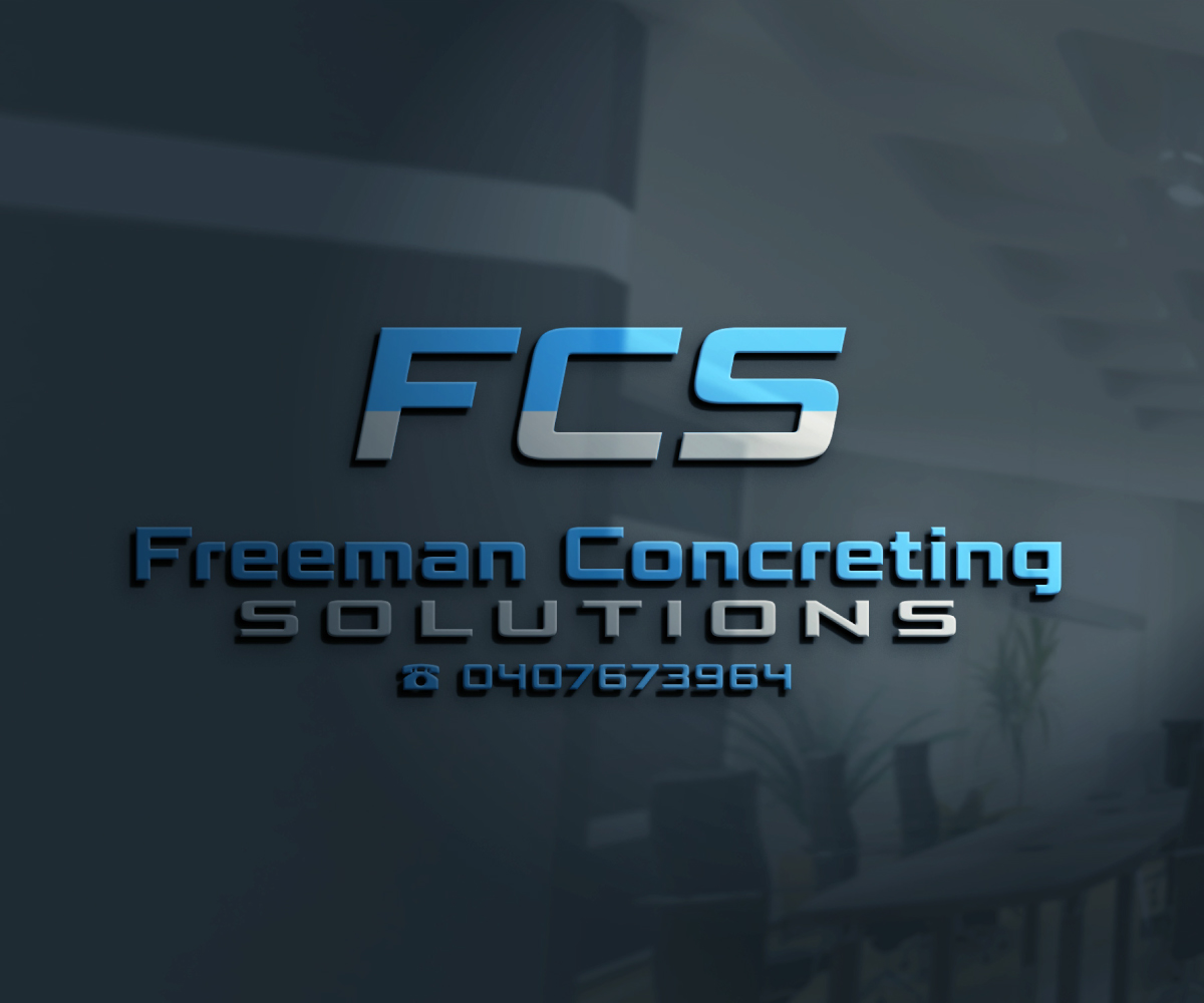 Logo Design by edwinnegz1 for Freeman concreting solutions | Design #19214901