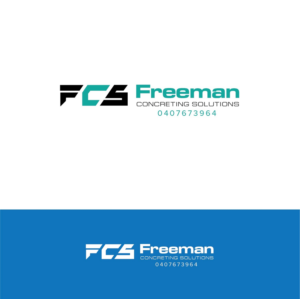 Logo Design by Maxo-Biz for Freeman concreting solutions | Design: #19256345