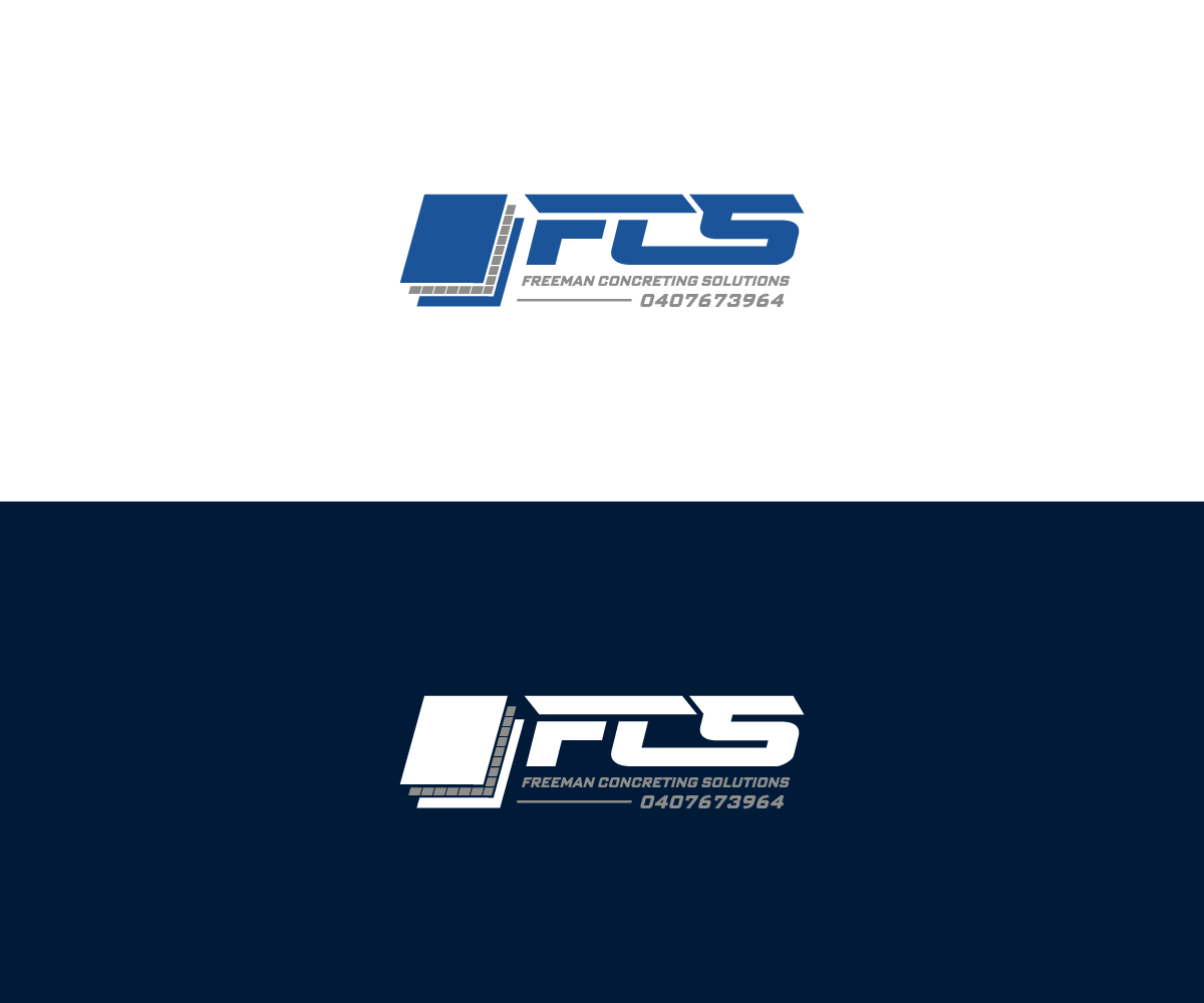 Logo-Design von SoDezign für Freeman concreting solutions | Design #19235972