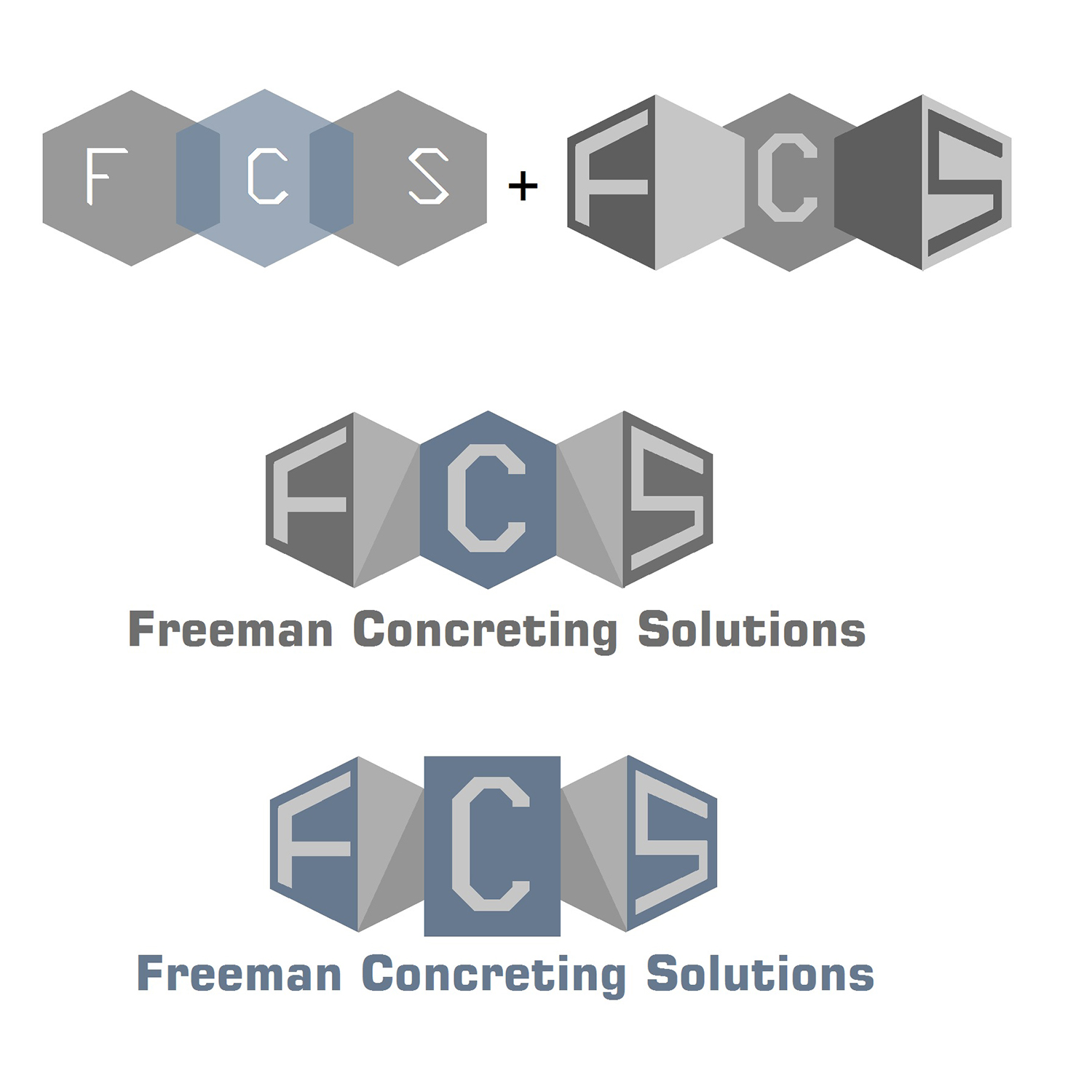 Logo Design by Allstudio Design for Freeman concreting solutions | Design #19222935