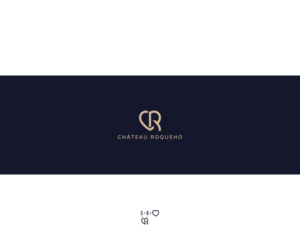 'Château Roquehort' and 'CR' either alone or in combination | Logo Design by Vetroff
