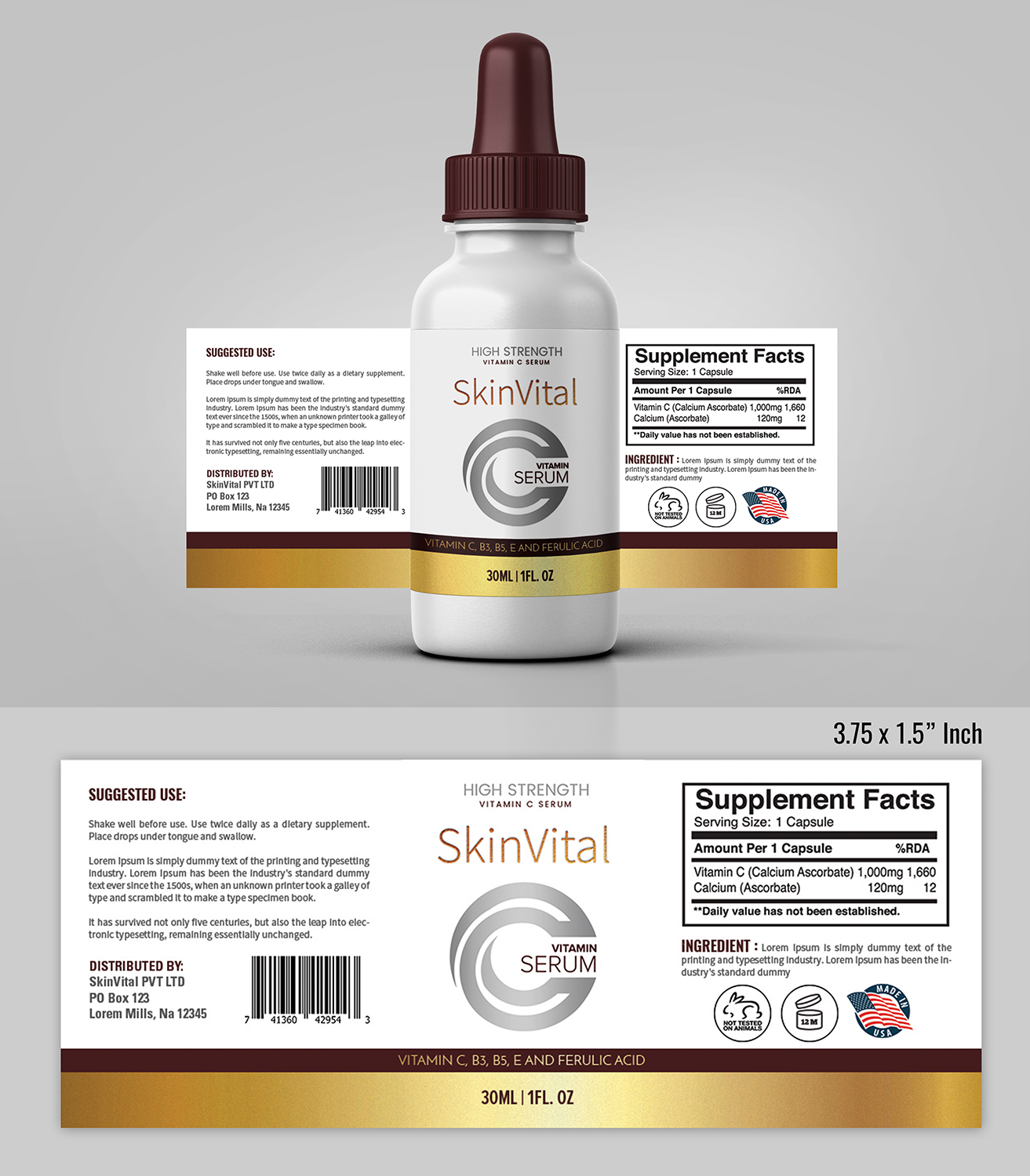 Packaging Design by SAI DESIGNS for SkinMed Ltd | Design #19529982