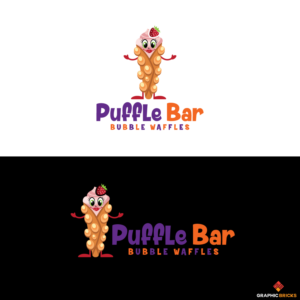  Puffle Bar - Bubble Waffles | Design de Logo par Graphic Bricks