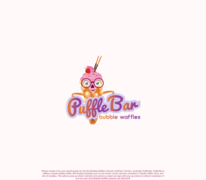  Puffle Bar - Bubble Waffles | Design de Logo par GBDESIGN