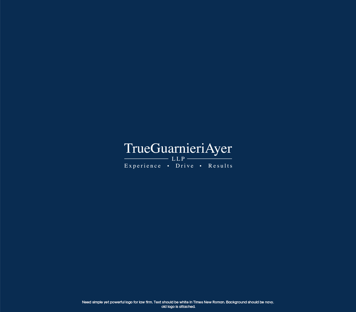 Logo Design by GBDESIGN for True Guarnieri Ayer, LLP | Design #19214305