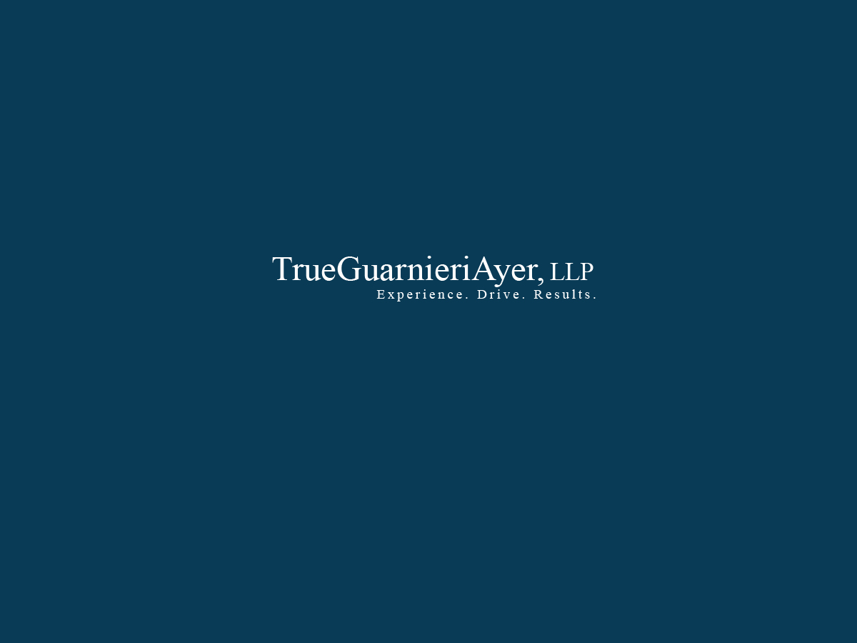 Logo Design by ArtCreative for True Guarnieri Ayer, LLP | Design #19217055