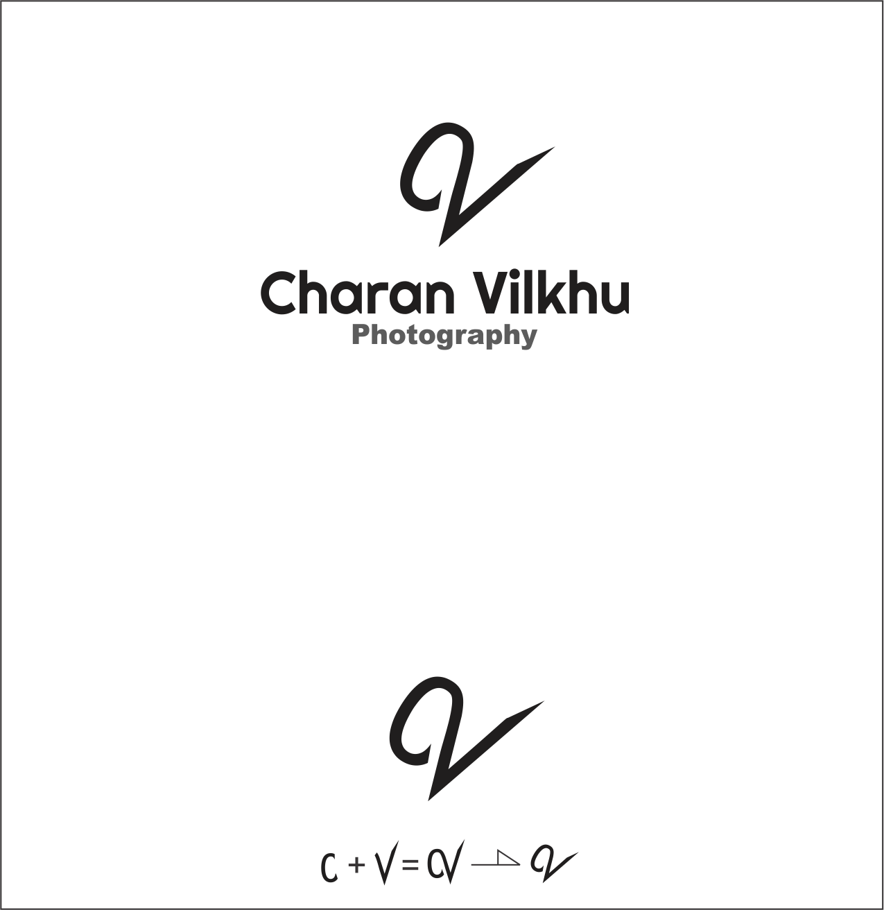 Diseño de Logo por berrinovian para Charan Vilkhu Photography | Diseño #19216296
