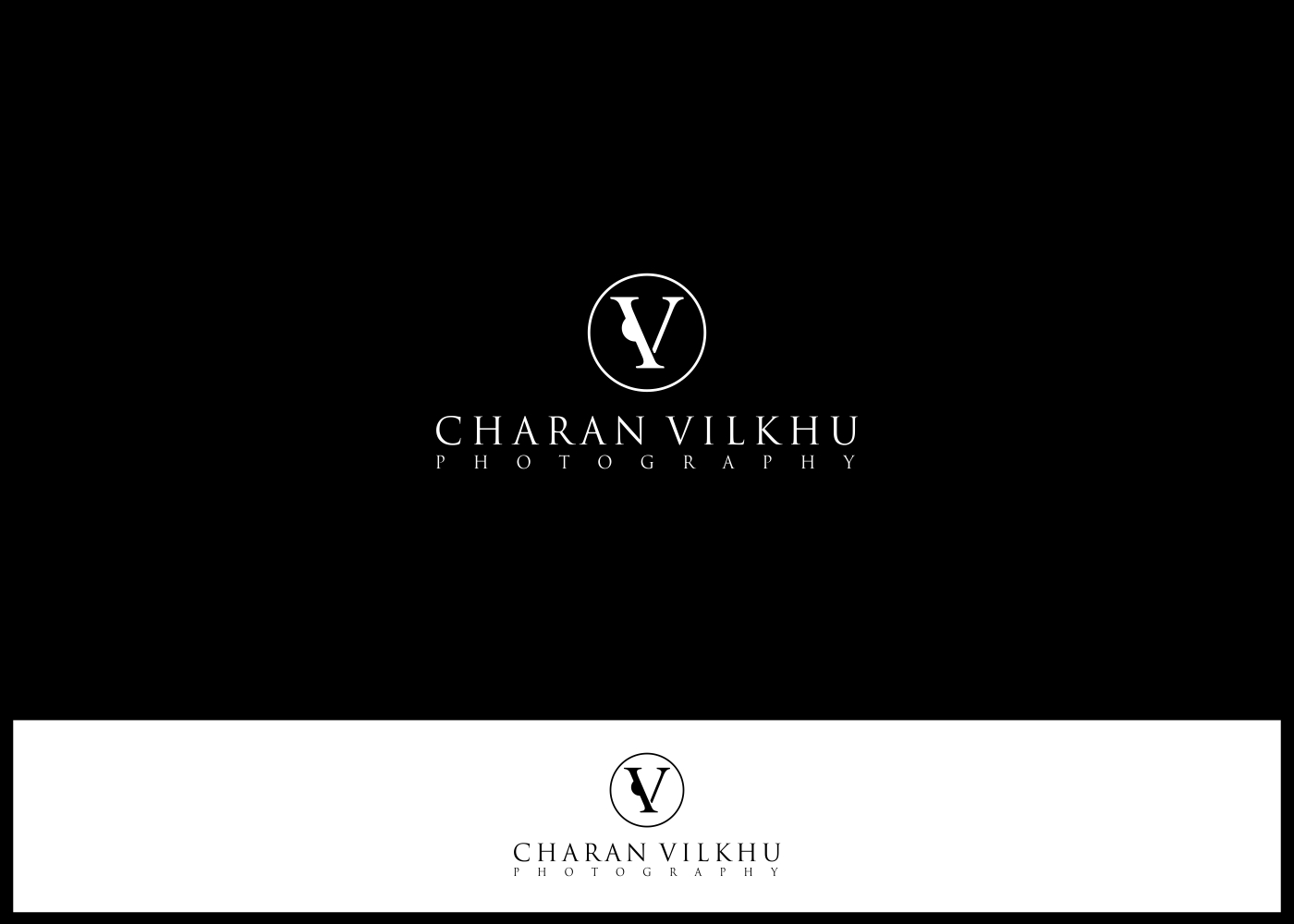 Logo Design by eiffel tesla for Charan Vilkhu Photography | Design #19227866