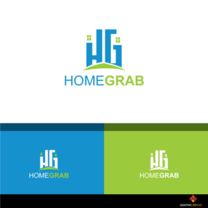 HomeGrab | Logo Design by Graphic Bricks