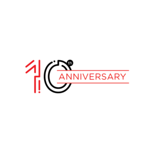 10 Anniversary logo | Graphic Design by desainerd