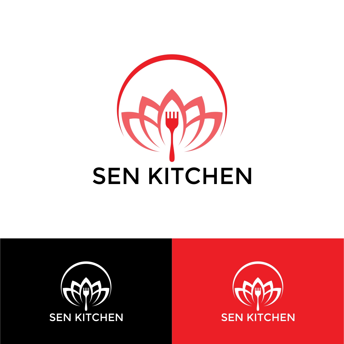 Logo Design by The 4th Dimension for SEN Kitchen | Design #19324139