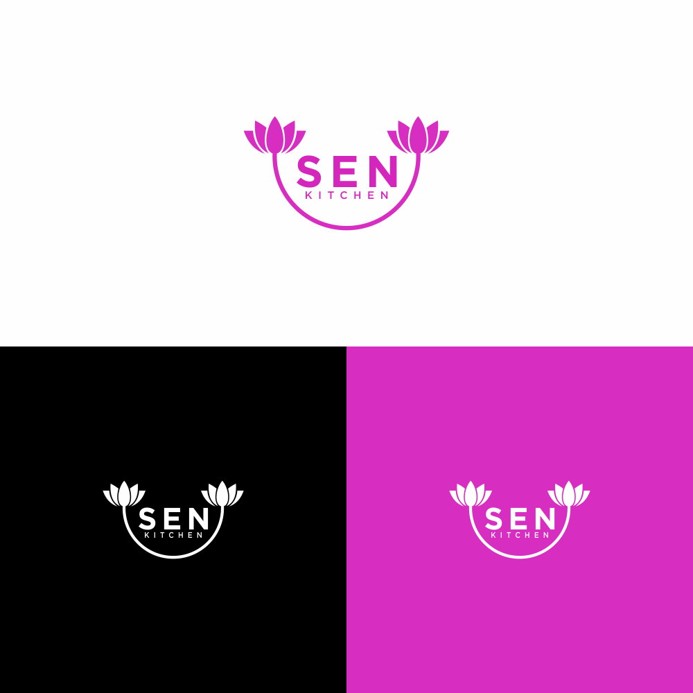 Logo Design by Wahyu Araf for SEN Kitchen | Design #19362699