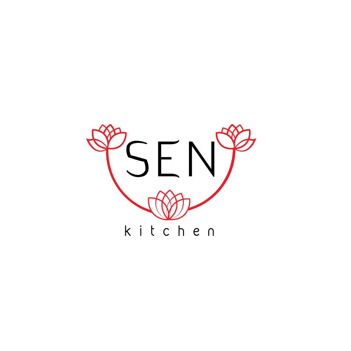 Logo Design by **INCREDIBLEDESIGNERS** for SEN Kitchen | Design #19358182