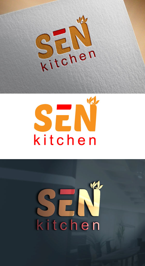 Logo Design by aishwarya.... for SEN Kitchen | Design #19321533