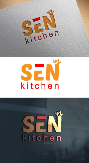 SEN kitchen  | Logo Design by aishwarya....