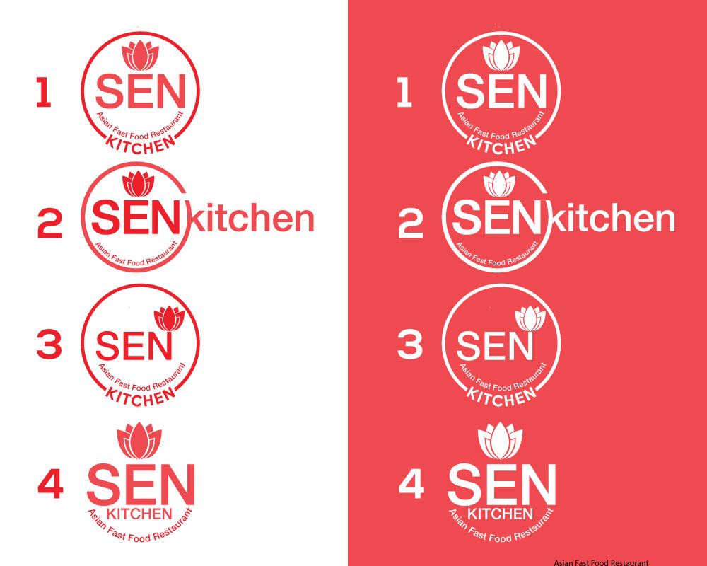 Logo Design by Himel khan 2 for SEN Kitchen | Design #19345379