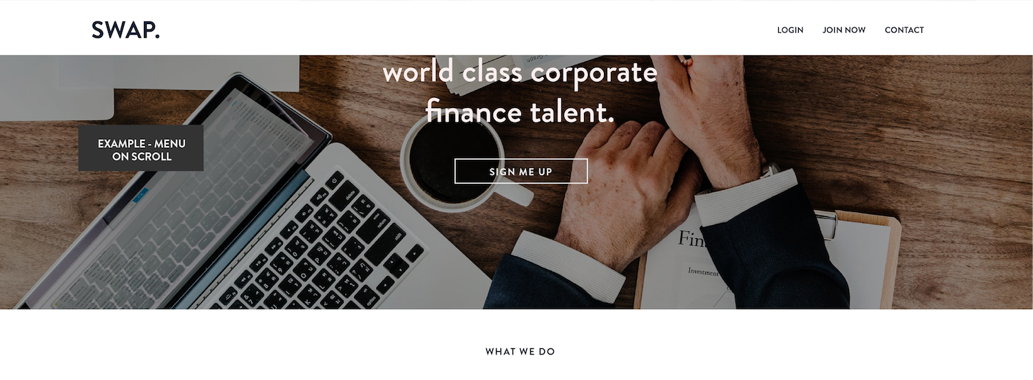 Web Design by katy.stewart for this project | Design #19256904