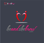 Logo Design by Alfie Tubillara for Heandshebrew.com | Design #53431