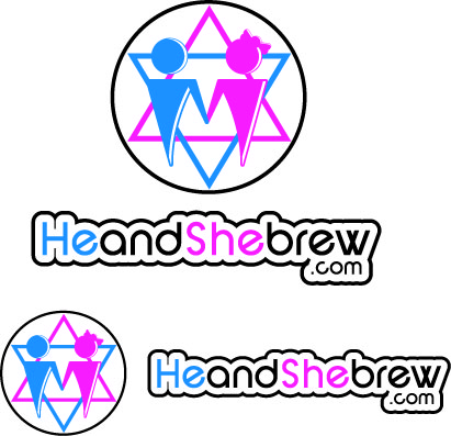 Logo Design by Steven Hall for Heandshebrew.com | Design #53637