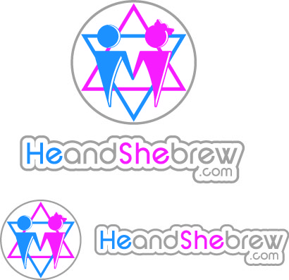 Logo Design by Steven Hall for Heandshebrew.com | Design #53879