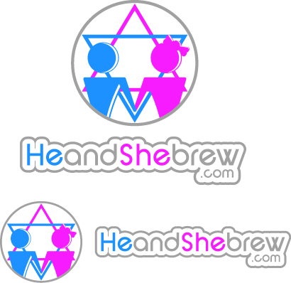 Logo Design by Steven Hall for Heandshebrew.com | Design #57264