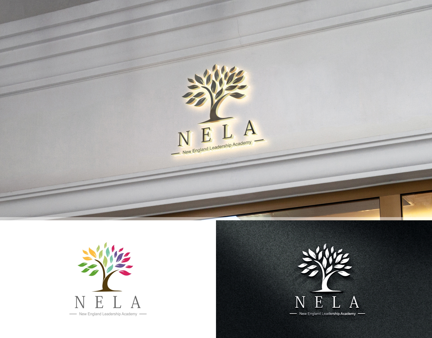 Logo Design by Exotic Blue for New England Leadership Academy | Design #19381640