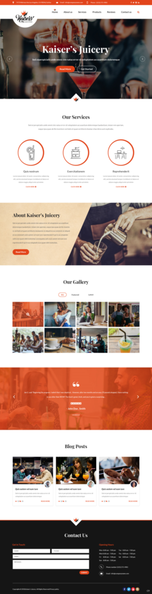 Web Design by pb for Open Source Organic | Design: #19220837