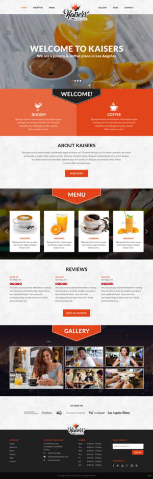 Web Design by pb for Open Source Organic | Design: #19220844