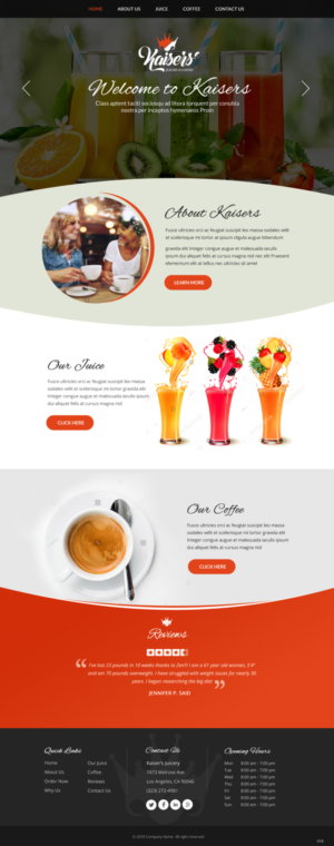 Web Design by pb for Open Source Organic | Design: #19220845