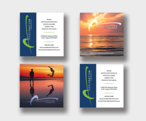 Business Card Design by JK18 for Acceleration Sports Medicine  | Design: #19261177