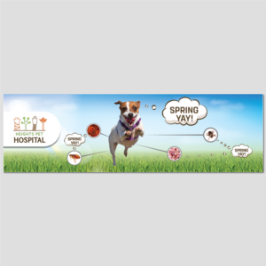 Diseño de Póster por MrColiArtist para Heights Pet Hospital | Diseño #19249433