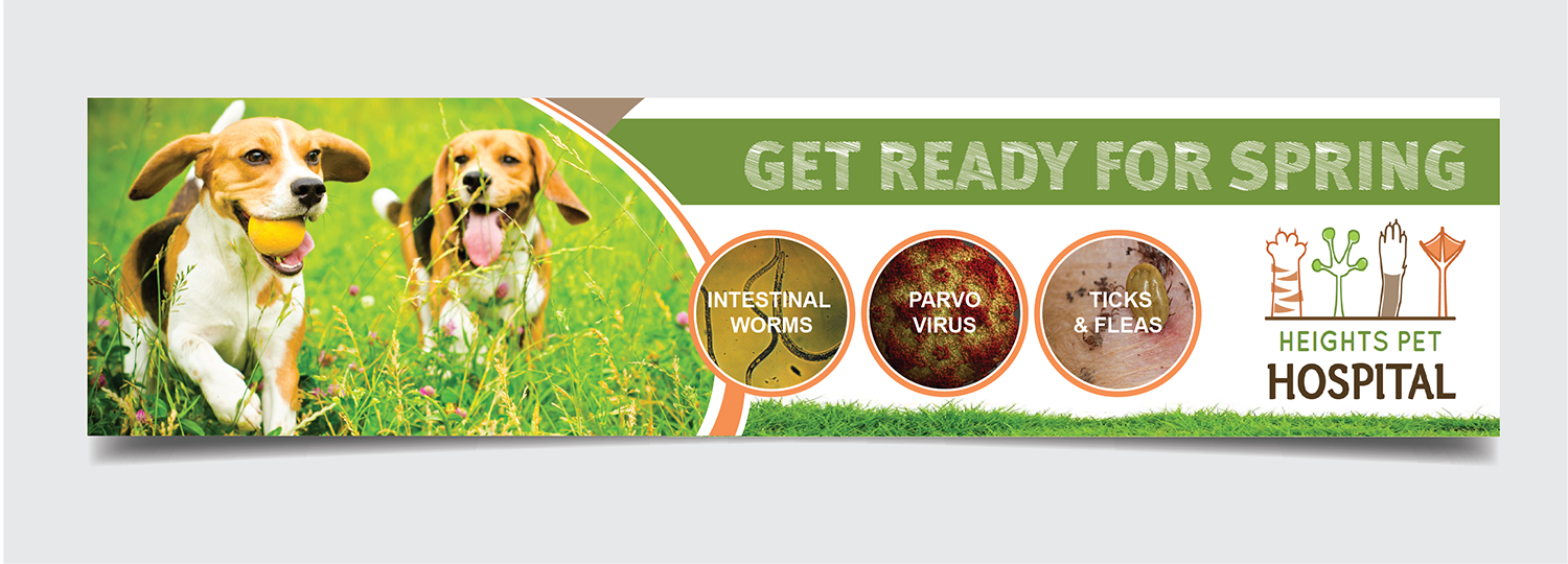 Poster Design by alex989 for Heights Pet Hospital | Design #19254026