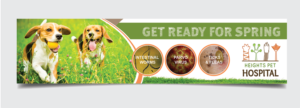 Poster Design by alex989 for Heights Pet Hospital | Design: #19254026